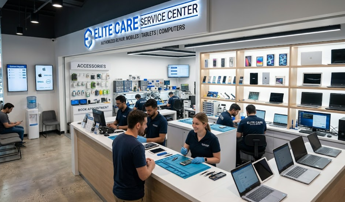 Elite Care Service Center - Authorized Repair Mobiles Tablets Computers